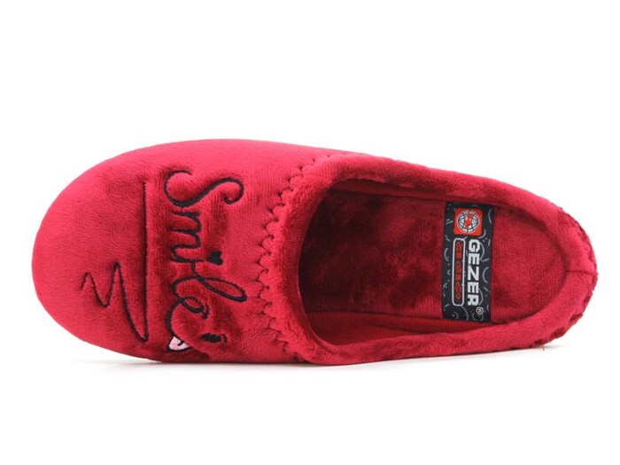 Gezer Zenne 14478.00 Nakışlı Baskılı Gondol Ev Terliği Bordo - Gezer (1)