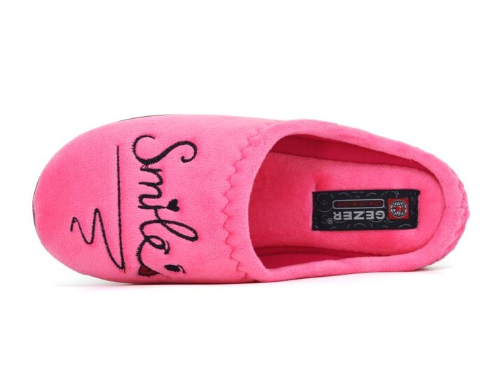 Gezer Zenne 14478.00 Nakışlı Baskılı Gondol Ev Terliği Fuşya - 2