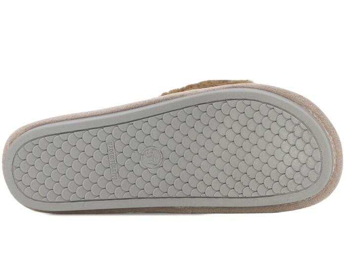 Gezer Zenne 14585.00 Burnu Açık Ev Terliği Açık Vizon - 3