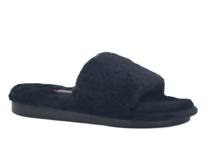 Gezer Zenne 14585.00 Burnu Açık Ev Terliği Siyah - Gezer