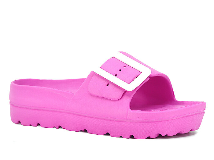 Gezer Zenne 14932.00 Büyük Tek Toka Lux Eva Terlik Fuşya - Gezer