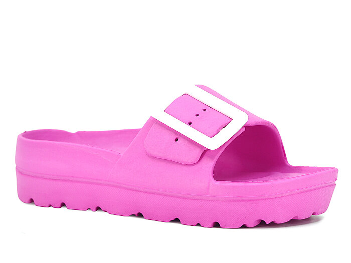 Gezer Zenne 14932.00 Büyük Tek Toka Lux Eva Terlik Fuşya - Gezer