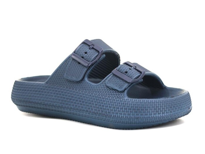 Gezer Zenne 14934.00 Çift Toka Yüksek Lux Eva Terlik Lacivert - Gezer