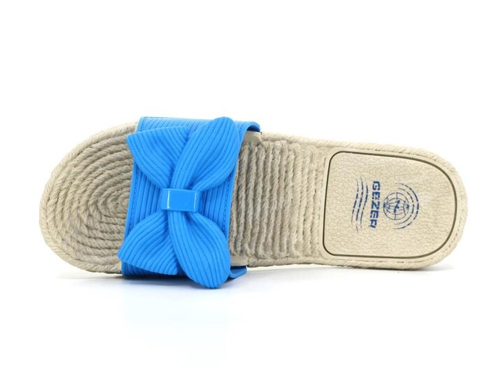 Gezer Zenne 15279.00 Fiyonklu Air Blow Kaydırmaz Terlik Turkuaz - Gezer (1)