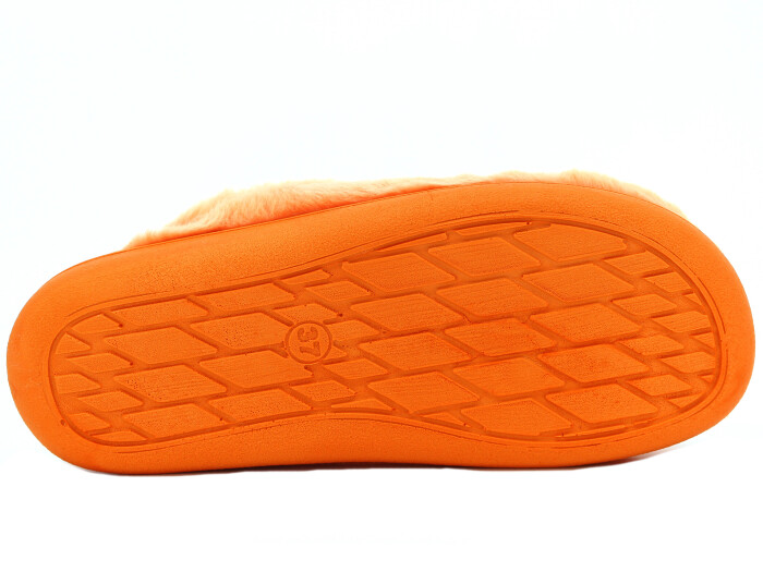 Gezer Zenne 15303.00 Nakışlı Lüx Havlulu Ev Terliği Turuncu - 3