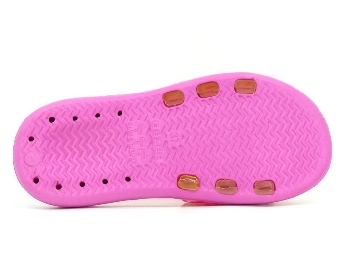 Gezer Zenne 15321.00 Düz Yüz Damalı Lux Eva Terlik Fuşya - 3