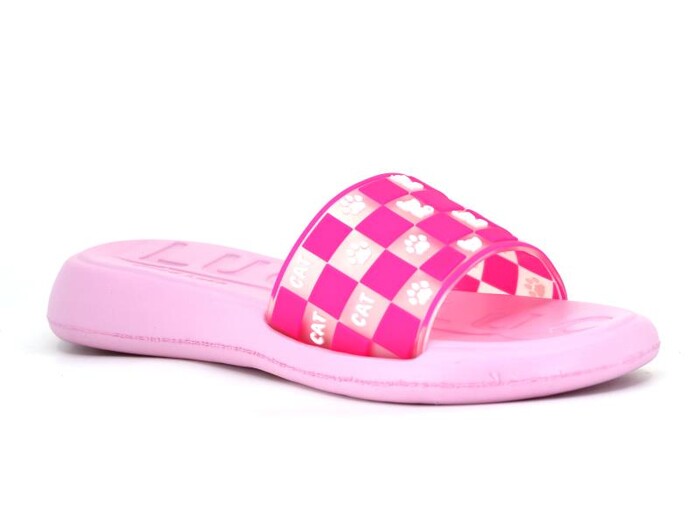 Gezer Zenne 15321.00 Düz Yüz Damalı Lux Eva Terlik Pembe - Gezer