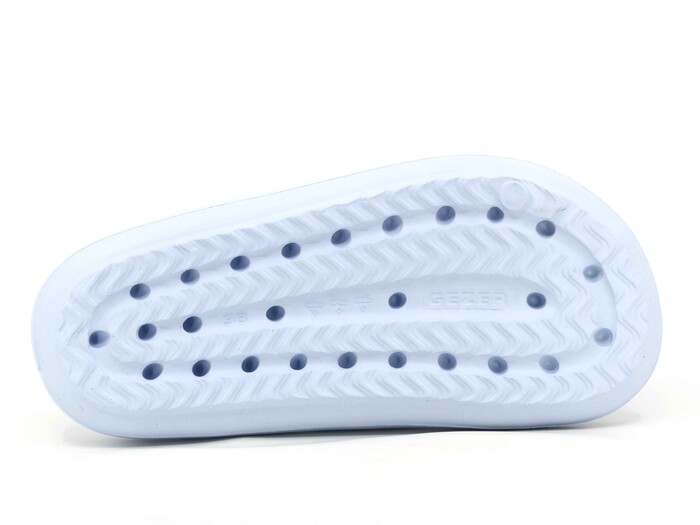 Gezer Zenne 15328.02 HM Baklava Desen Lux Eva Terlik Açık Mavi - 3