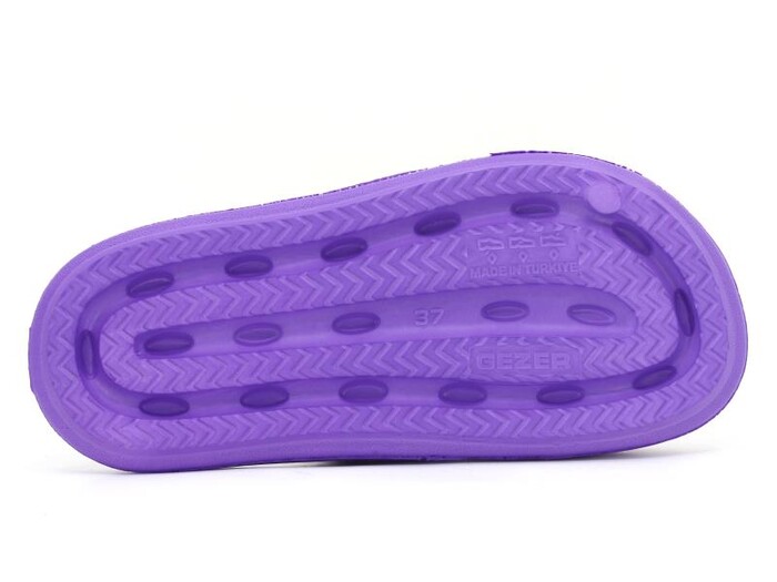 Gezer Zenne 15635.00 Çapraz Eva Terlik Eflatun - 3