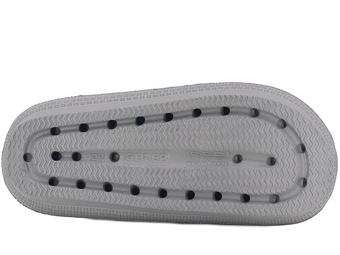 Gezer Zenne 15653.00 Büyük Tek Toka Lux Eva Terlik Açık Gri - 3