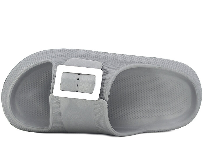 Gezer Zenne 15653.00 Büyük Tek Toka Lux Eva Terlik Açık Gri - Gezer (1)