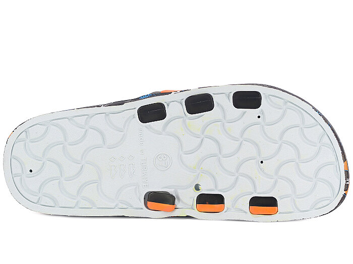 Gezer Zenne 15772.00 Air Blow Kaydırmaz Terlik Turuncu - Siyah - 3