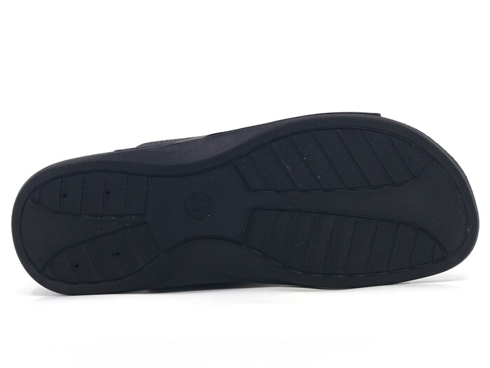 Gezer Zenne 15830.01 Çift Toka Günlük Terlik Siyah - 3