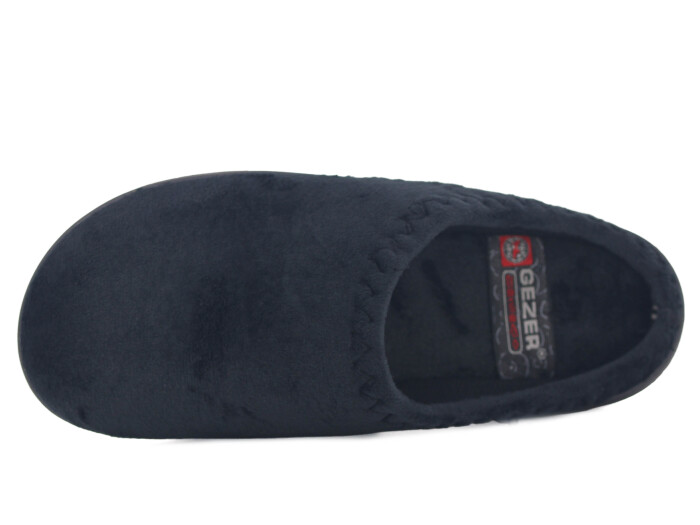 Gezer Zenne 15858.01 PVC Gondol Kışlık Ev Terliği Siyah - Gezer (1)