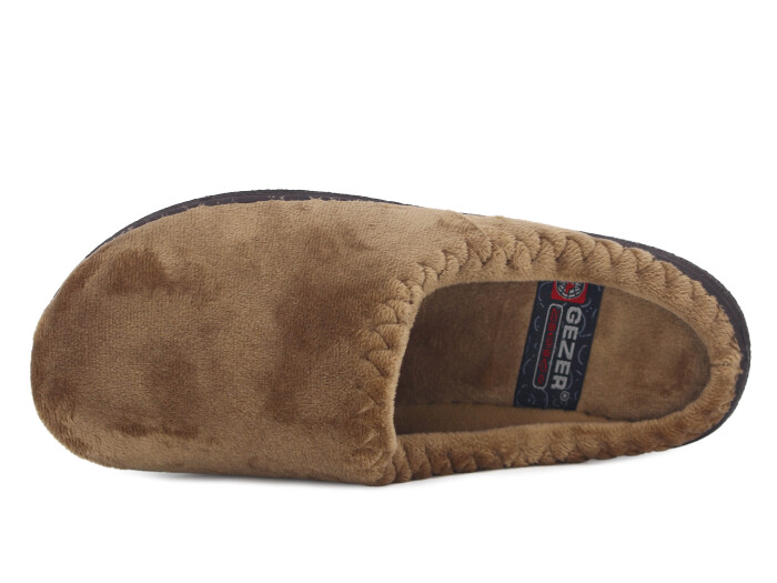 Gezer Zenne 15858.01 PVC Gondol Kışlık Ev Terliği Taba - 2