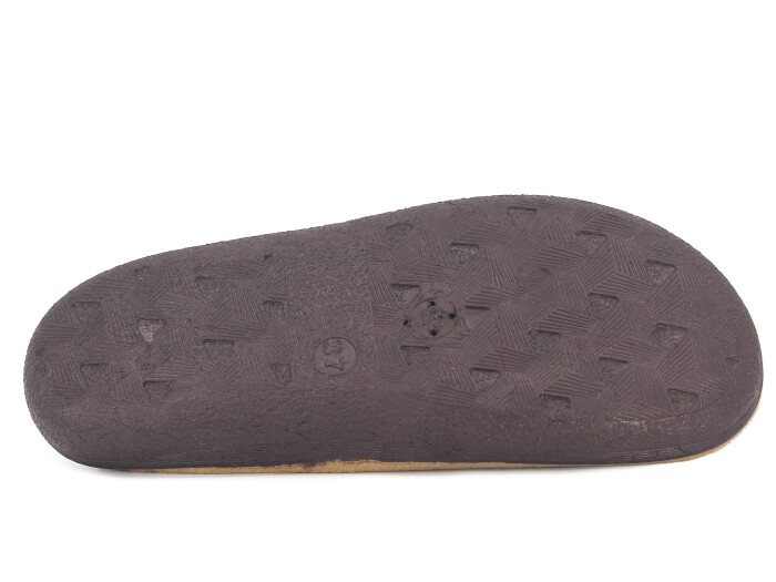 Gezer Zenne 15858.01 PVC Gondol Kışlık Ev Terliği Taba - 3