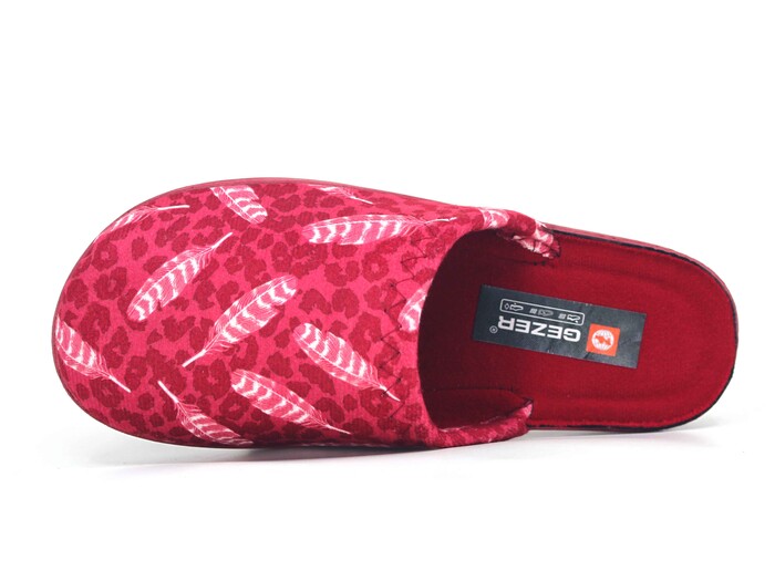 Gezer Zenne 15866.00 Traşlı Ev Terliği Bordo - Gezer (1)