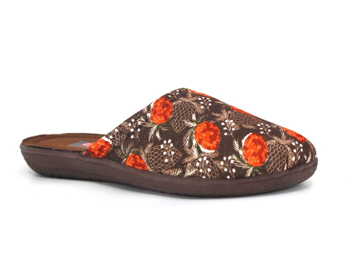 Gezer Zenne 15867.00 Traşlı Ev Terliği Kahve 