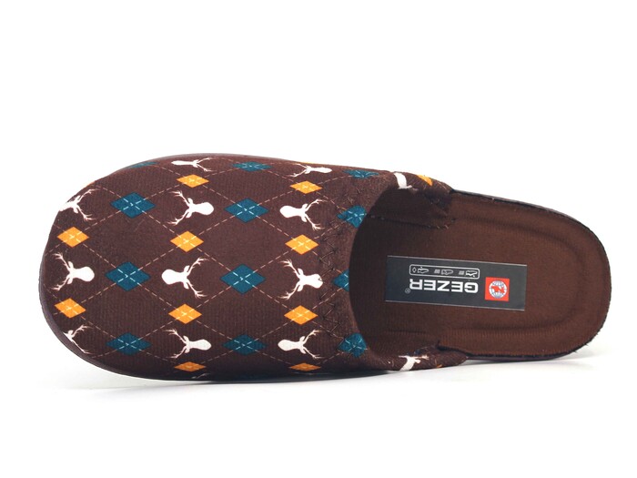 Gezer Zenne 15868.00 Traşlı Ev Terliği Kahve - 2