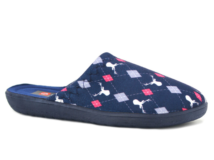 Gezer Zenne 15868.00 Traşlı Ev Terliği Lacivert - Gezer