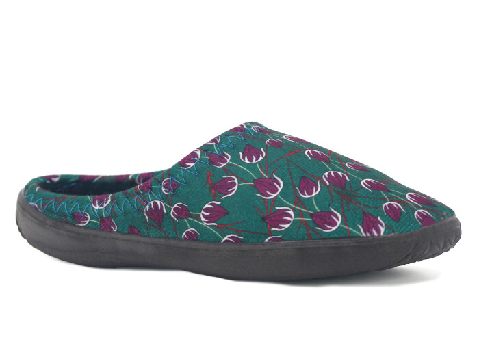 Gezer Zenne 15873 Gondol Kışlık Ev Terliği Petrol Yeşili - Gezer