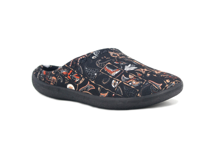 Gezer Zenne 15874.00 Gondol Kışlık Ev Terliği Siyah - Gezer