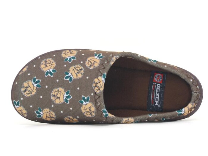 Gezer Zenne 15879.00 PVC Gondol Ev Terliği Kahve - Gezer (1)