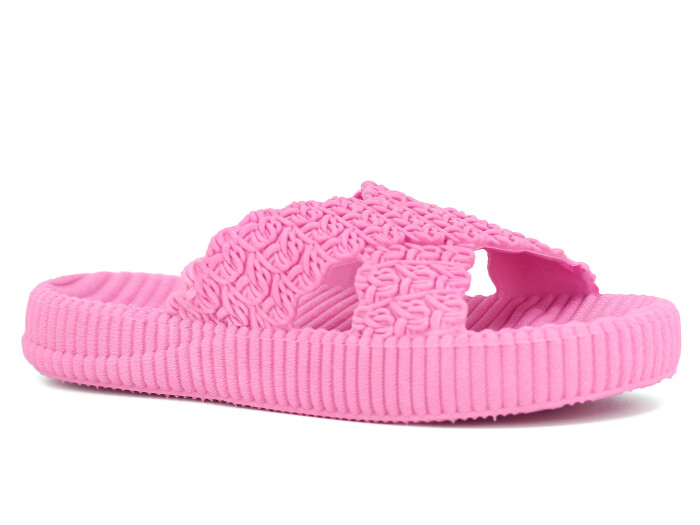 Gezer Zenne 15910.00 Çapraz Airblow Kaydırmaz Terlik Pembe - 1