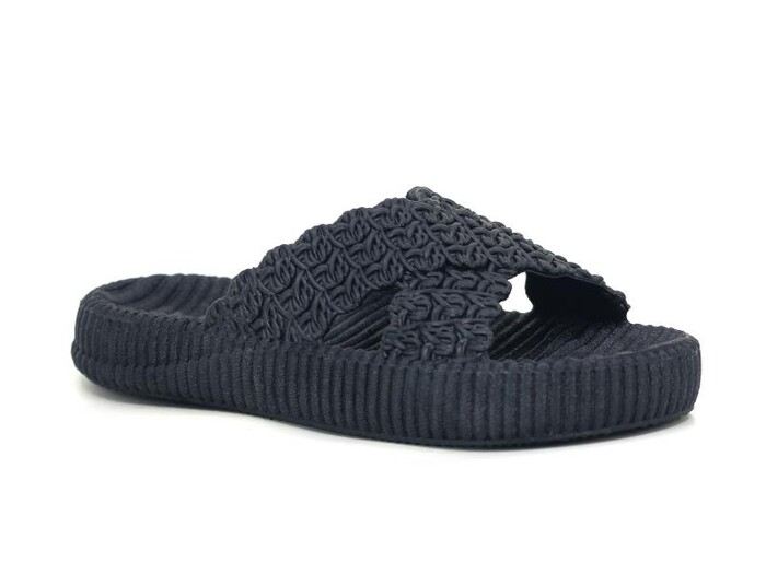 Gezer Zenne 15910.00 Çapraz Airblow Kaydırmaz Terlik Siyah - Gezer