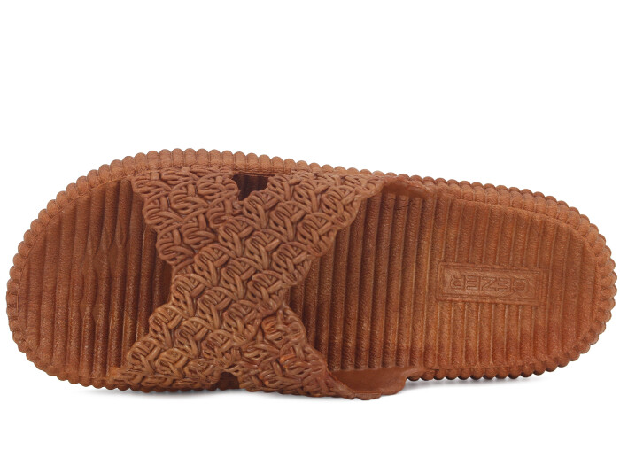 Gezer Zenne 15910.00 Çapraz Airblow Kaydırmaz Terlik Bakır - 2