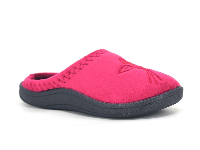 Gezer Zenne 15925.00 PVC Nakışlı Gondol Ev Terliği Bordo - Gezer