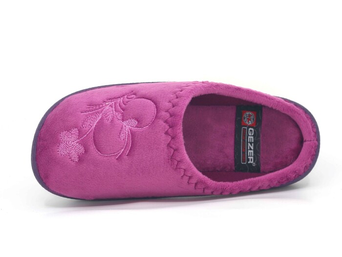 Gezer Zenne 15926.00 PVC Nakışlı Gondol Ev Terliği Mor - Gezer (1)