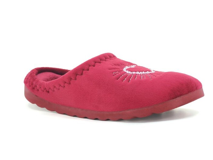 Gezer Zenne 15944.00 Nakışlı Gondol Ev Terliği Bordo - Gezer