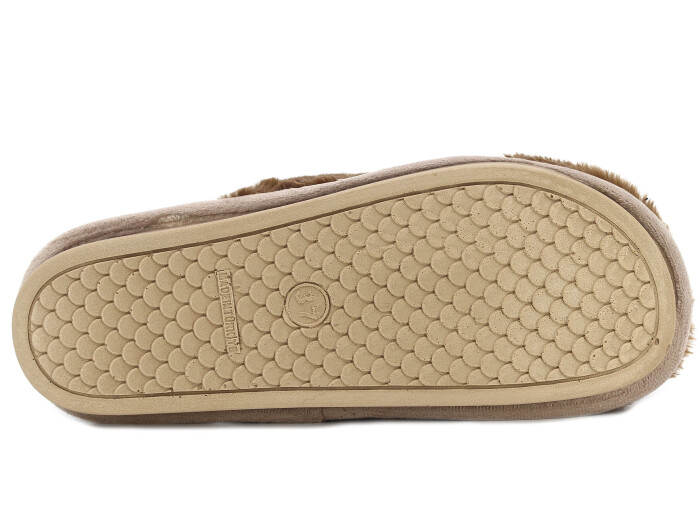 Gezer Zenne 16023.00 Havlulu Poli Koleksiyon Ev Terliği Açık Vizon - 3