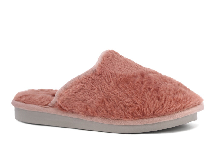 Gezer Zenne 16023.00 Havlulu Poli Koleksiyon Ev Terliği Gül Kurusu - 1