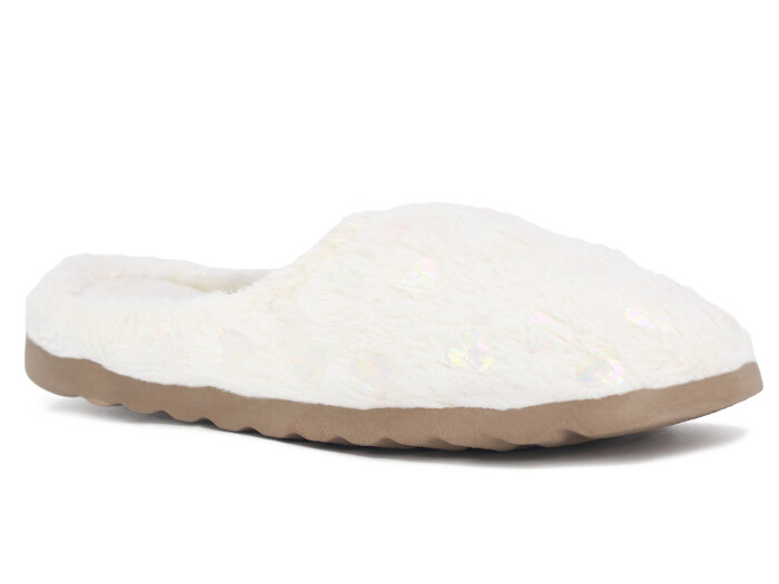 Gezer Zenne 16056.00 Havlulu Traşlı Ev Terliği Beyaz - 1