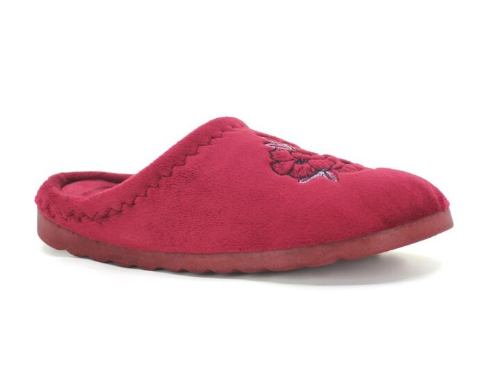 Gezer Zenne 16065.00 Nakışlı Gondol Ev Terliği Bordo - Gezer