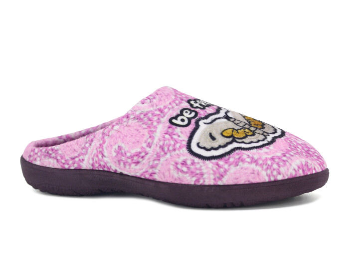 Gezer Zenne 16068.00 Baskılı Gondol Ev Terliği Mor - 1