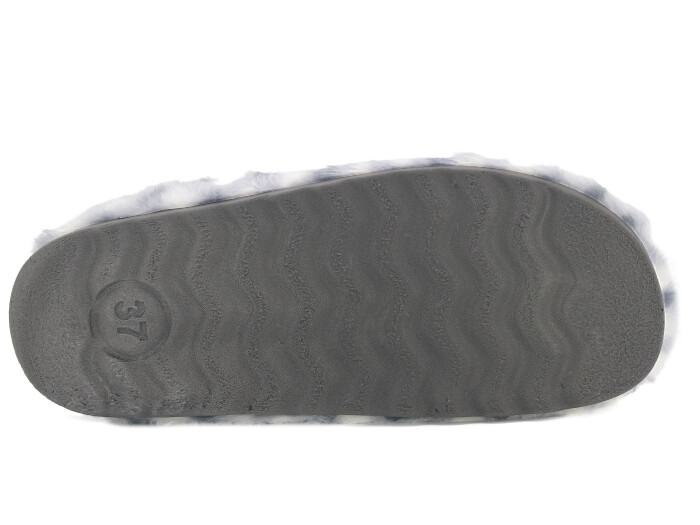 Gezer Zenne 16074 Havlulu Traşlı Ev Terliği Gri - 3