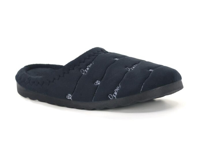 Gezer Zenne 16079.00 Nakışlı Gondol Ev Terliği Siyah - Gezer