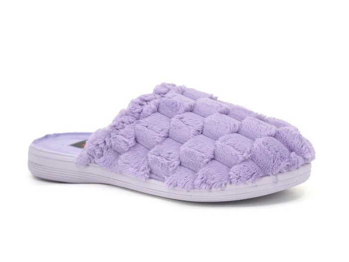 Gezer Zenne 16096.00 Havlulu Traşlı Ev Terliği Lila - 1