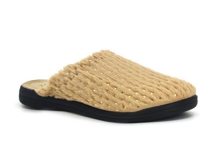 Gezer Zenne 16097.00 Havlulu Traşlı Ev Terliği Kahve - Gezer