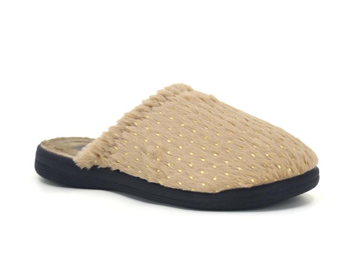 Gezer Zenne 16097.00 Havlulu Traşlı Ev Terliği Sütlü Kahve - Gezer