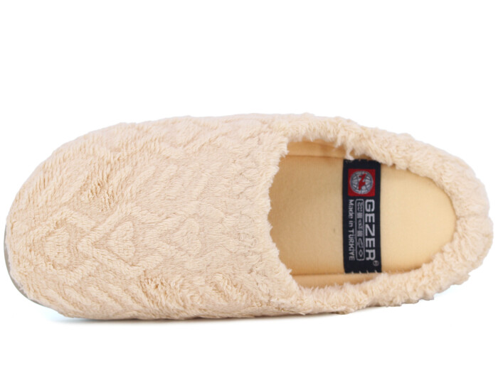 Gezer Zenne 16100.00 Havlulu Gondol Ev Terliği Krem - Gezer (1)