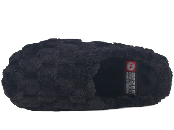 Gezer Zenne 16101.00 Havlulu Gondol Ev Terliği Siyah - Gezer (1)