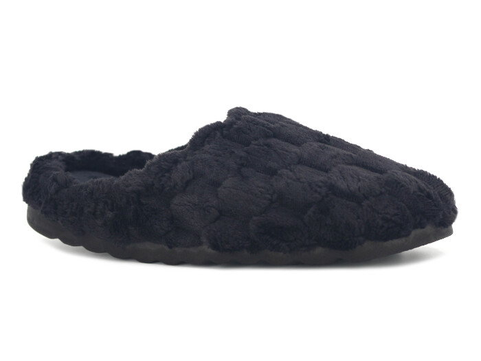 Gezer Zenne 16101.00 Havlulu Gondol Ev Terliği Siyah - 1