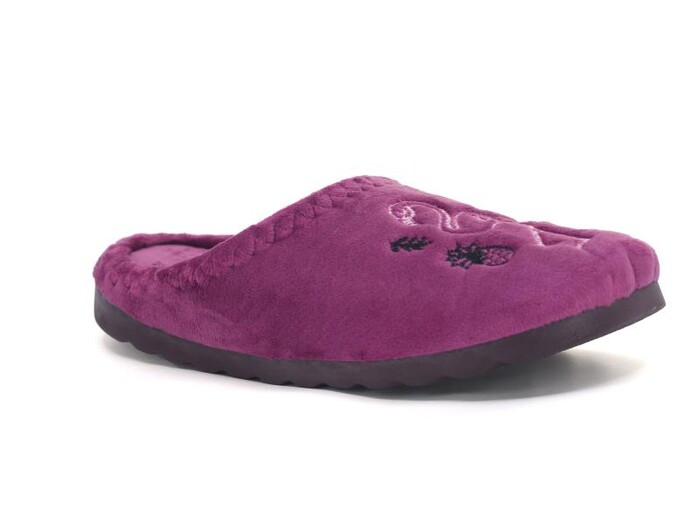 Gezer Zenne 16114.00 Nakışlı Gondol Ev Terliği Mor - Gezer