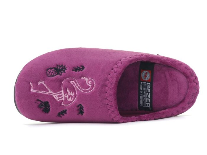 Gezer Zenne 16114.00 Nakışlı Gondol Ev Terliği Mor - Gezer (1)