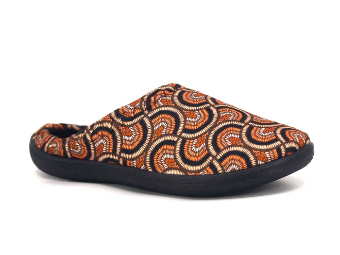 Gezer Zenne 16124.00 PVC Gondol Kışlık Ev Terliği Kahve - Gezer