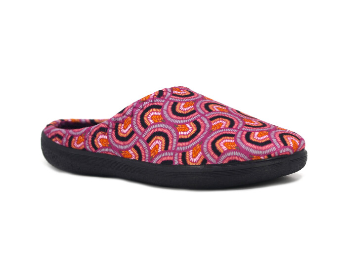 Gezer Zenne 16124.00 PVC Gondol Kışlık Ev Terliği Mor - 1